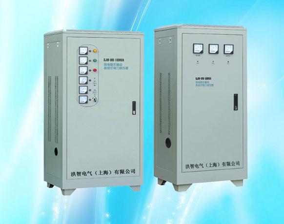 三相无触点稳压器sjw-100kva 用于邮电,商场,电梯,医院部分供电及重要